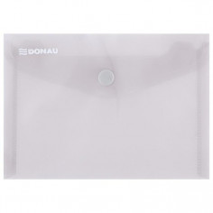 Plastový obal A6 s cvočkom DONAU dymový