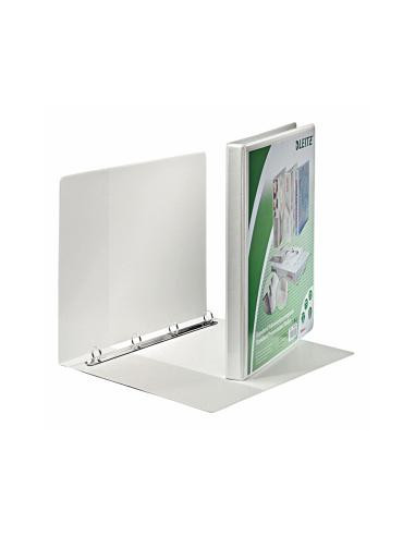 Zakladač prezentačný Leitz 3,0cm 4D-krúžkový A4 MAXI biely