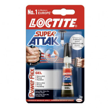 Sekundové lepidlo Loctite Super Bond Power Gel 4 g