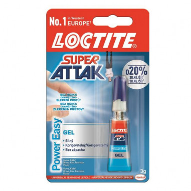 Sekundové lepidlo Loctite Super Bond Pure Gel 3g