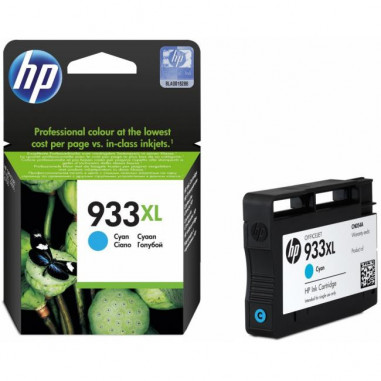 Atramentová náplň HP CN054AE HP 933XL pre Officejet 6100/6600/6700/7110/7510 cyan XL (825 str.)