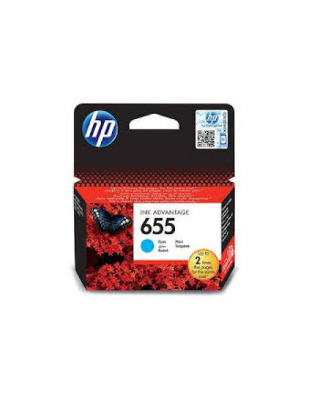 Atramentová náplň HP CZ110AE HP 655 pre Deskjet Ink Advantage 3525/4615/4625/5525 cyan (600 str.)
