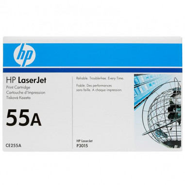 Toner HP CE255A HP 55A pre Enterprise P3015/LJ Pro M521/Enterprise M525 black (6.000 str.)