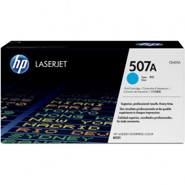 Toner HP CE401A HP 507A pre LJ Enterprise Color M551/M570/M575 cyan (6.000 str.)