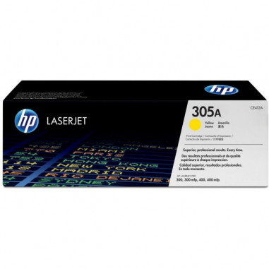 Toner HP CE412A HP 305A pre CLJ M351/451/375/475 yellow (2.600 str.)