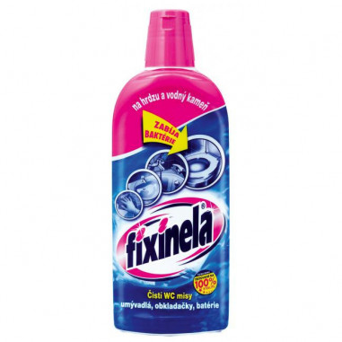 Fixinela WC tekutý čistič 500 ml (ružová)