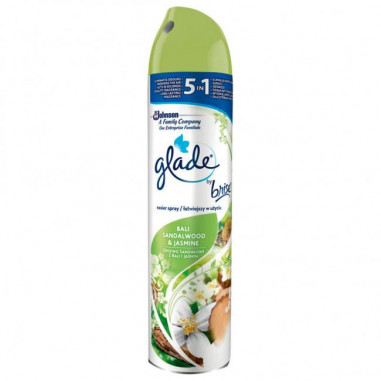 Glade osviežovač v spreji 300 ml - Santalové drevo&Jazmín z Bali