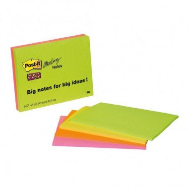 Blok Meeting notes Supersticky 149x98,4mm