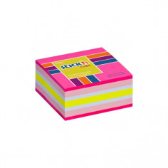 Samolepiaci bloček mini, 51x51 mm, ružový mix