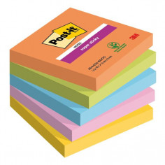 Bloček Post-it Super Sticky BOOST, veľkosť 76x76 mm, 5...