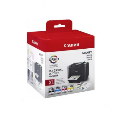 Atramentová náplň Canon PGI-2500 pre MAXIFY iB4050/MB5050/MB5350 XL multipack BK/C/M/Y