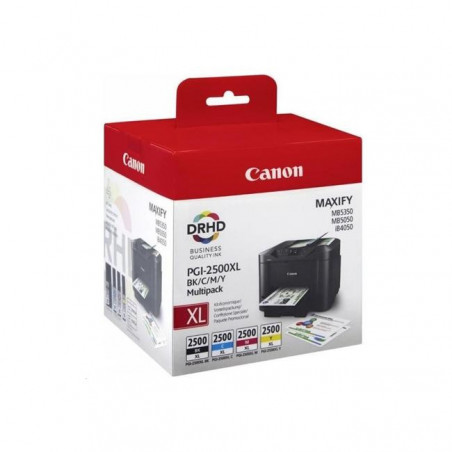 Atramentová náplň Canon PGI-2500 pre MAXIFY iB4050/MB5050/MB5350 XL multipack BK/C/M/Y