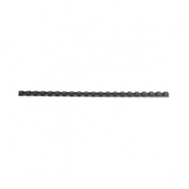 Plastové hrebene GBC 21R 12mm čierne