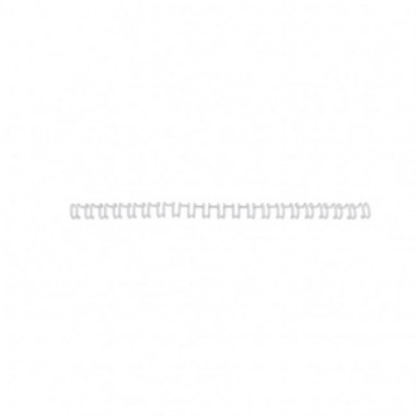 Drôtové hrebene GBC Multibind 21kr.12mm biele