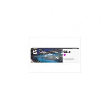 Atramentová náplň HP L0R10A HP 981X pre PageWide Enterprise Color 556dn/586dn magenta (10.000 str.)