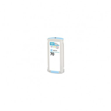 Atramentová náplň HP C9390A HP 70 light pre Designjet Z2100/Z3100/Z3200 cyan (130 ml)