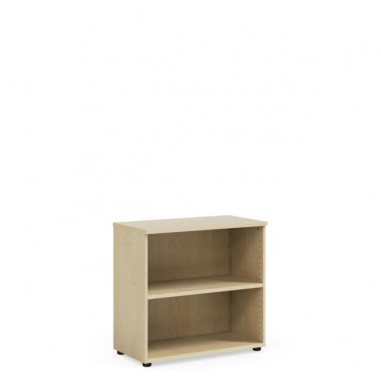 Policová skriňa BASIC, otvorená, 80x40x76,5cm, breza