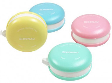 Korekčný roller Macaron 5mm x 6m DONAU display 16ks