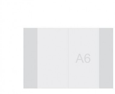 Obal na zošity A6 priesvitný 110 mic.