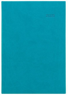 Diár Viva denný A5 tyrkysový 2025