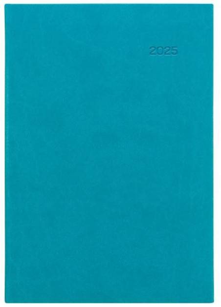 Diár Viva denný A5 tyrkysový 2025