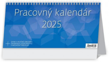 Stolový kalendár stĺpcový - Pracovný 2025