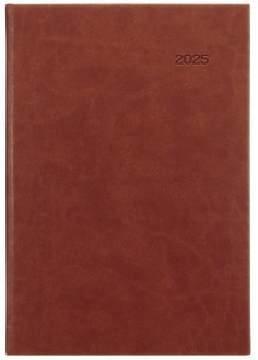 Diár Viva denný A5 hnedý 2025