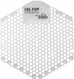 Pisoárové sitko Fre-Pro WAVE 3D - zimolez (biele)1 ks