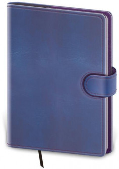 Diár Flip denný A5 14,3x20,5cm - antracit/magenta 2025