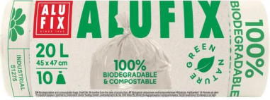 Vrecia kompostovateľné na bio odpad 20l/10 ks
