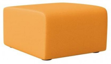 Taburet Rubico Square, 62x75x40cm, látka BN2 oranžová