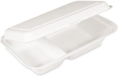 Menu box 2-dielny BIO cukrová trstina 250 x 162 x 63 mm (50 ks)