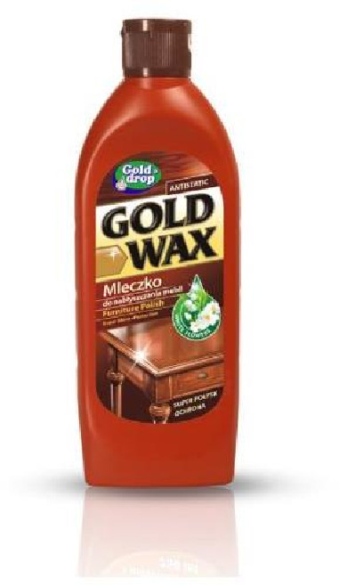 Čistiaca emulzia na nábytok Gold wax 250 ml
