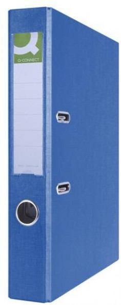 Zakladač pákový Q-CONNECT poloplastový 5cm modrý