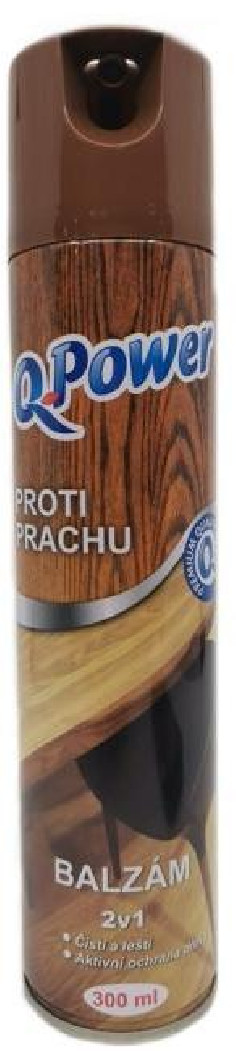 Q-Power spray na drevo proti prachu 300 ml
