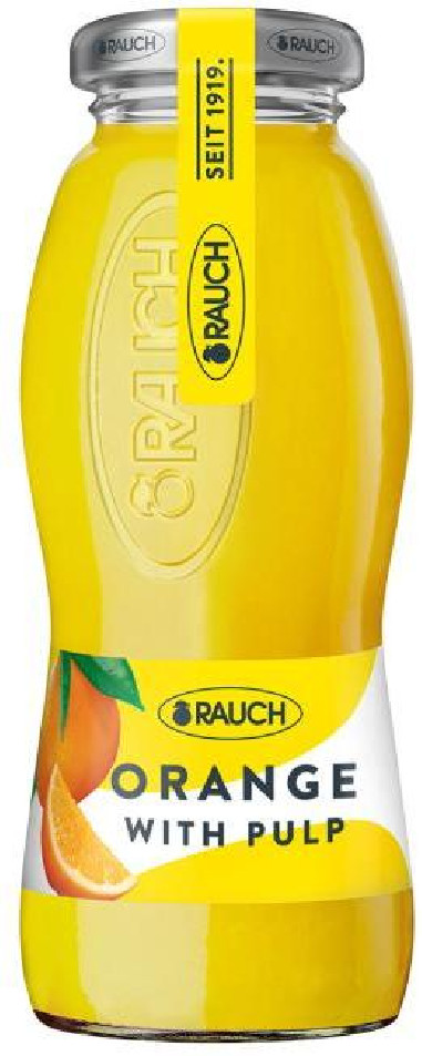 Džús RAUCH Pomaranč 50% 24 x 0,2 ℓ NEVRATNÉ SKLO