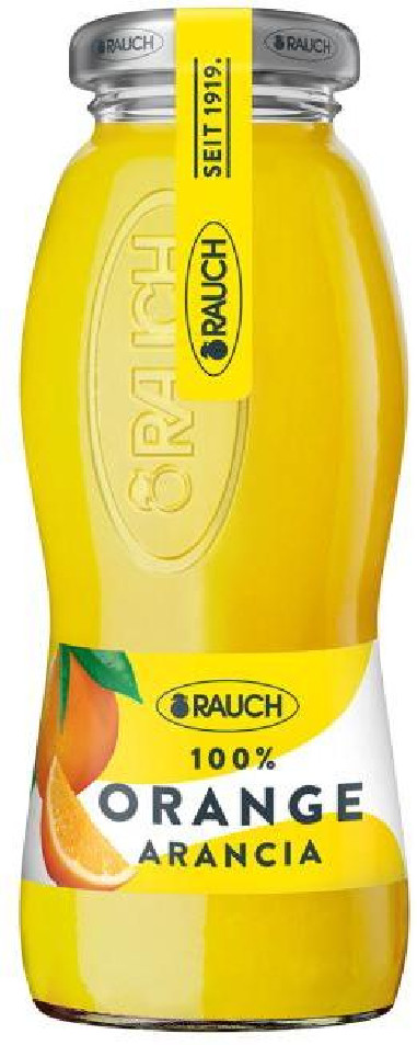 Džús RAUCH Pomaranč 100% 24 x 0,2 ℓ NEVRATNÉ SKLO
