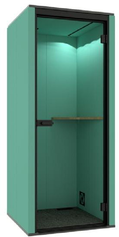 Akustický box CUBE CALL NF premium, 97x97x230 cm