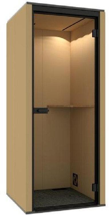 Akustický box CUBE CALL NF plus, 97x97x230 cm
