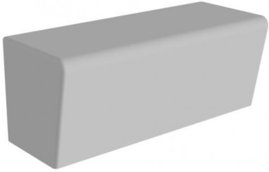 Čalúnená sedačka CUBE CHAT SOFA veľká, 122x50x50 cm, basic