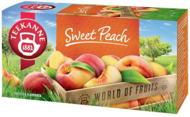 Čaj Teekanne World Of Fruits Sweet Peach HB 20 x 2,25g