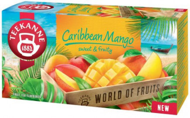 Čaj Teekanne World Of Fruits Caribbean Mango HB 20 x 2,25g