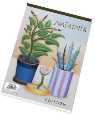 Náčrtník A4 40 listov