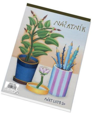 Náčrtník A4 20 listov