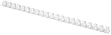 Plastové hrebene Q-CONNECT 10mm biele
