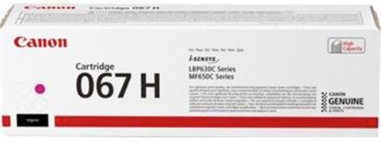 Toner Canon CRG-067H magenta (2.350 str.) pre i-SENSYS MF651Cw/655Cdw/657Cdw, LBP631Cw/633Cdw