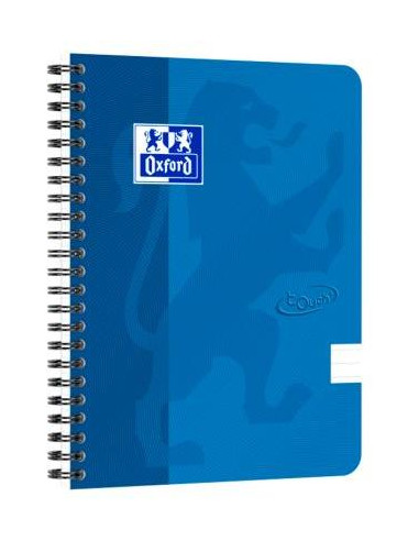 Blok Oxford Nordic Touch modrý, A5+, 70 listov, linajkový