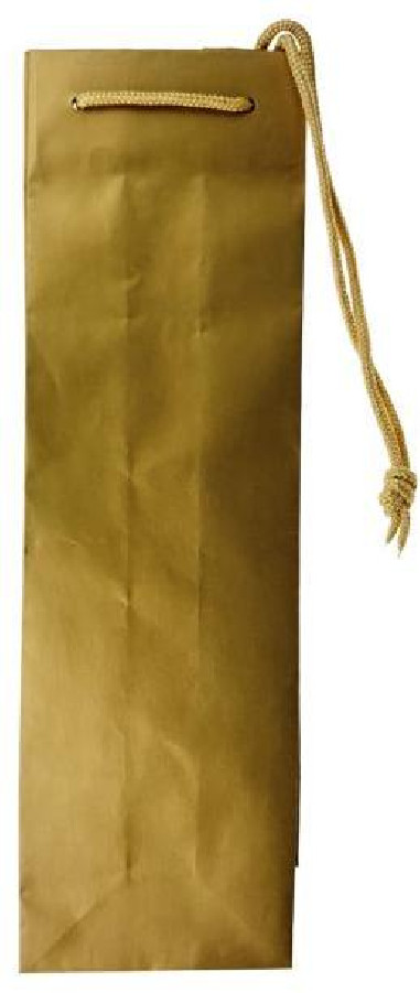 Papierová taška GLASS GOLD 12x9x40 cm