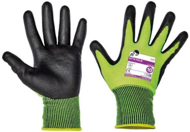 Rukavice pletené, bezšvové, nitril. SITTA PALM FH, veľ. 11/XXL