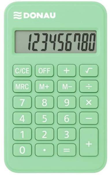 Kalkulačka Donau Tech K-DT2082 zelená